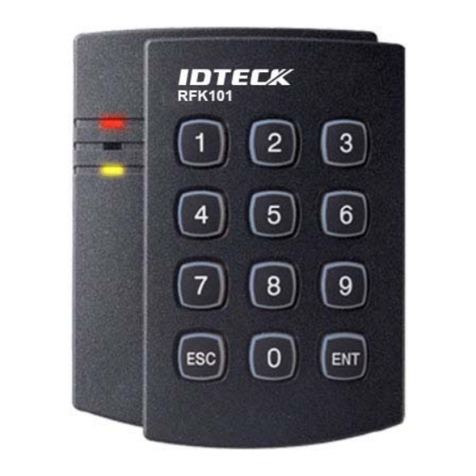 IDTECK Star RFK101 Quick installation guide