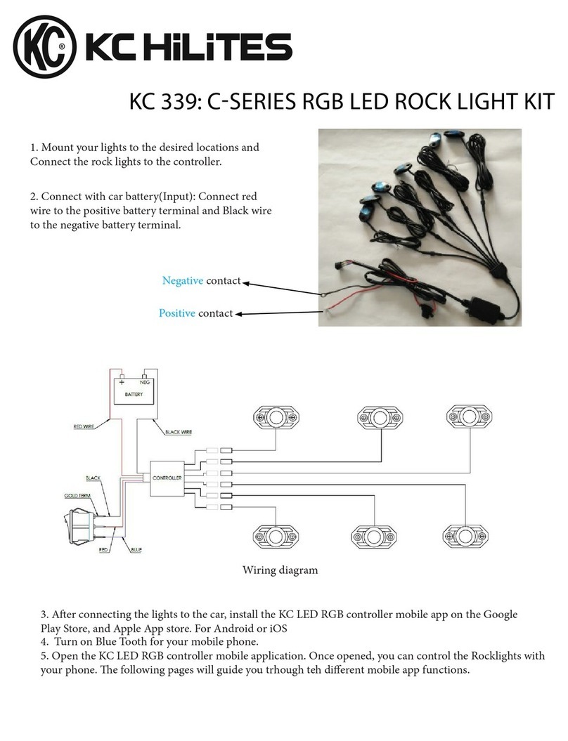 KC HiLiTES C Series Wiring diagram KC HiLiTES C Series Wiring diagram