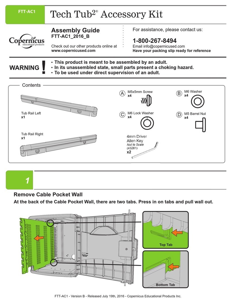Copernicus Tech Tub2 Assembly guide