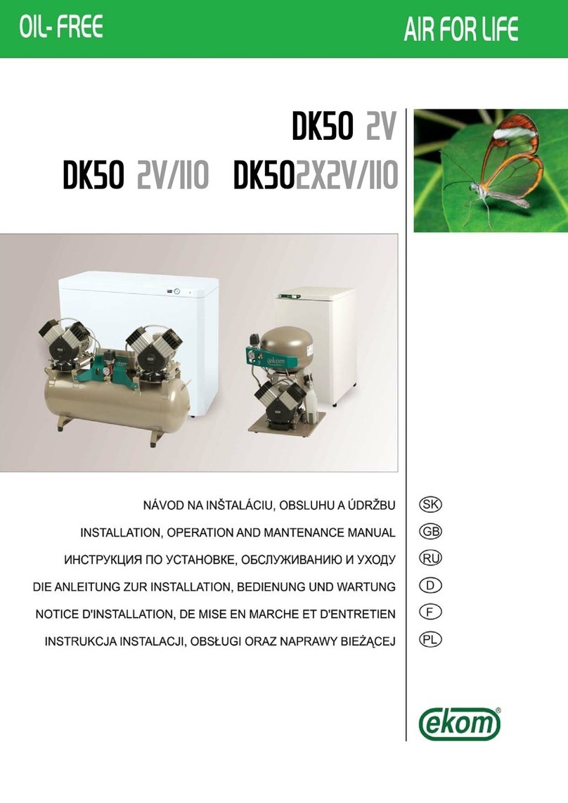 EKOM DK50 2V S INSTALLATION, OPERATION AND MANTENANCE MANUAL EKOM DK50 2V S INSTALLATION, OPERATION AND MANTENANCE MANUAL