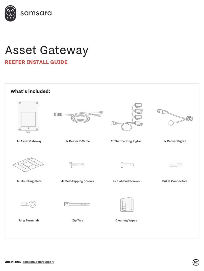 Samsara AG24 User manual Samsara AG24 User manual