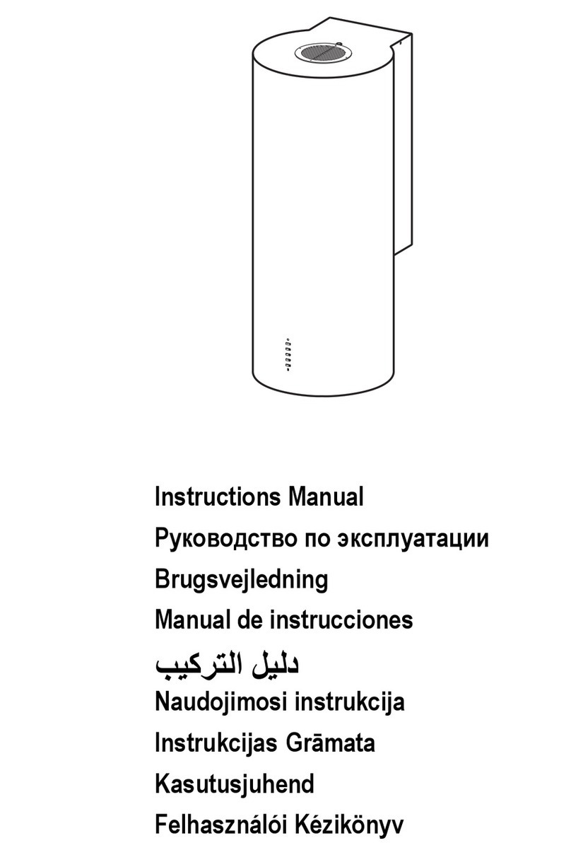 Faber hoods Cylindra Plus User manual