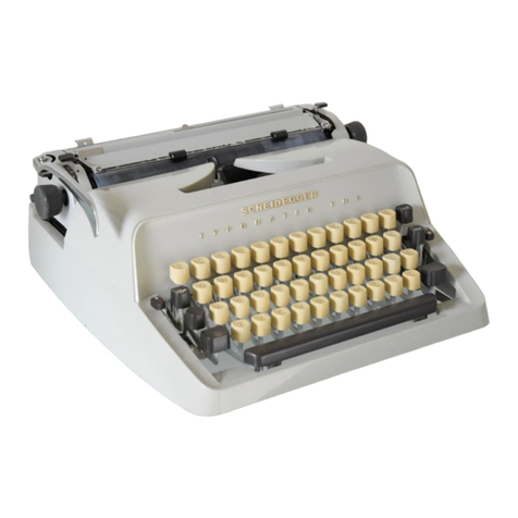 Scheidegger TYPOMATIC-TMS manual&nbsp;
