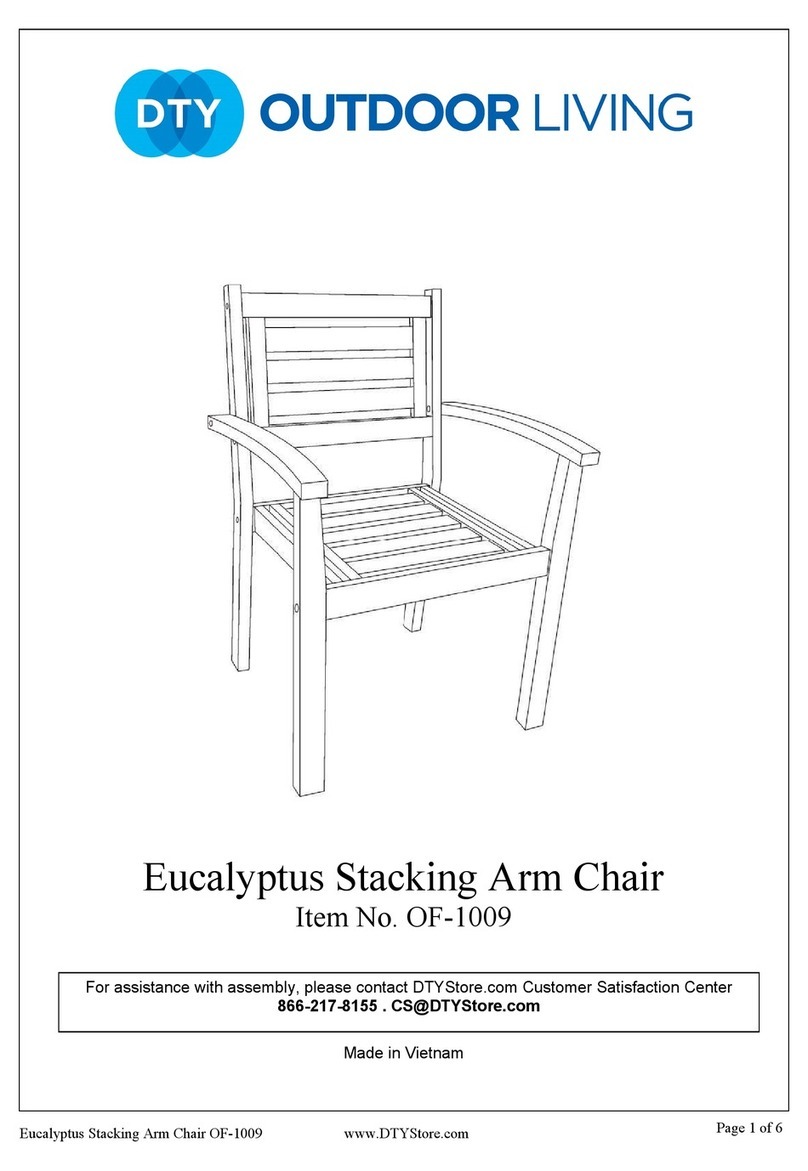 DTY Eucalyptus OF-1009 manual DTY Eucalyptus OF-1009 manual