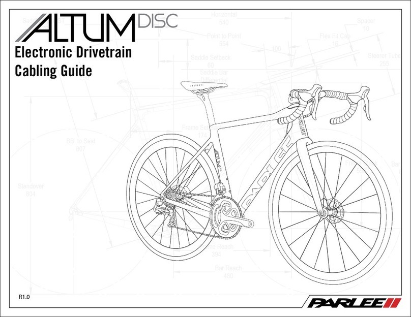 PARLEE ALTUM DISC Cabling guide