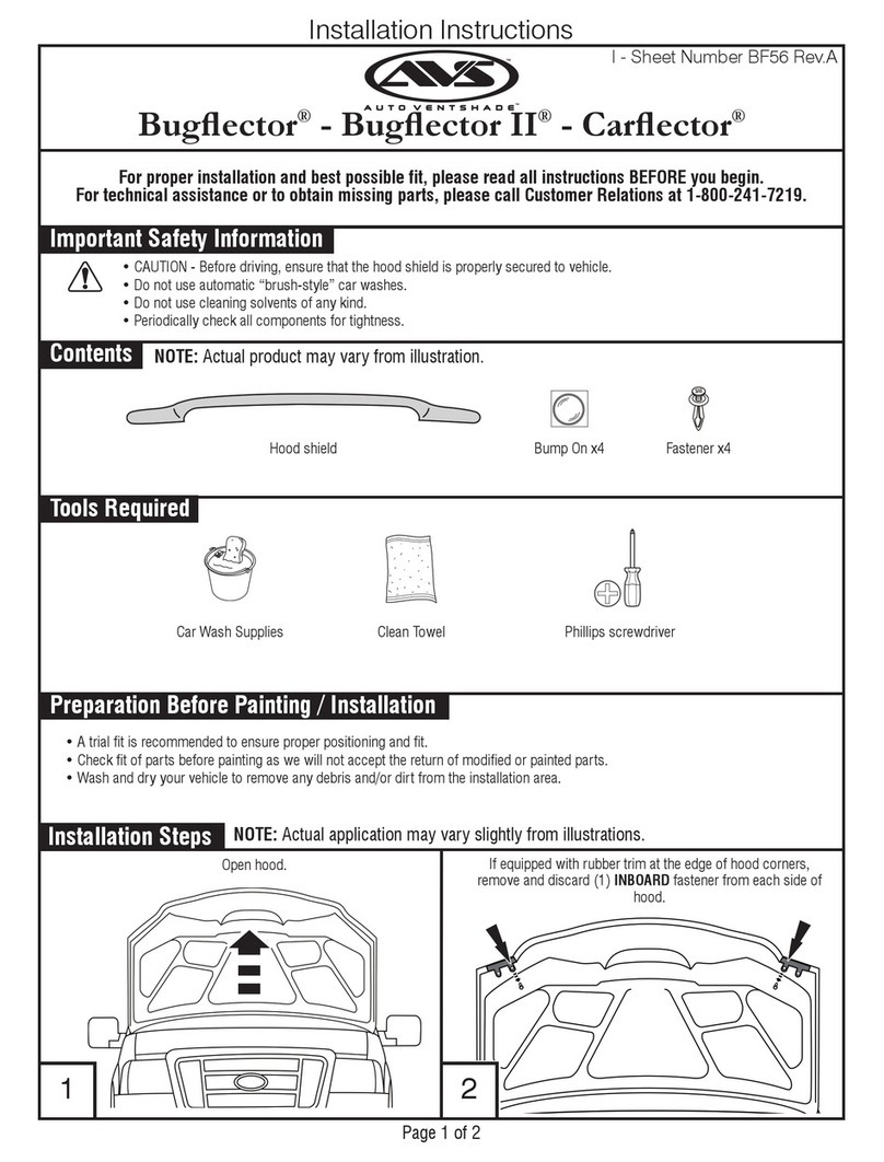 AVS Bugflector User manual