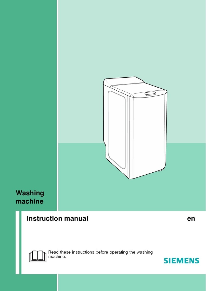 Siemens WP13T483BY instruction manual