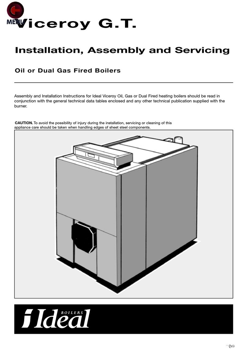 IDEAL Viceroy GT Series Installation, assembly and servicing