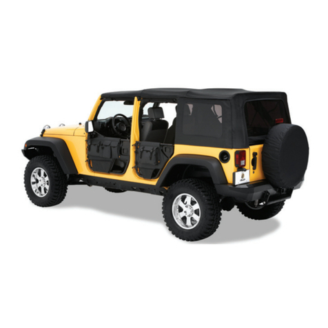 Bestop HighRock 4x4 Element installation instructions