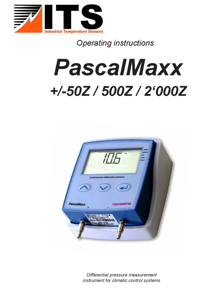 Novasina PascalMaxx +/-50Z operating instructions