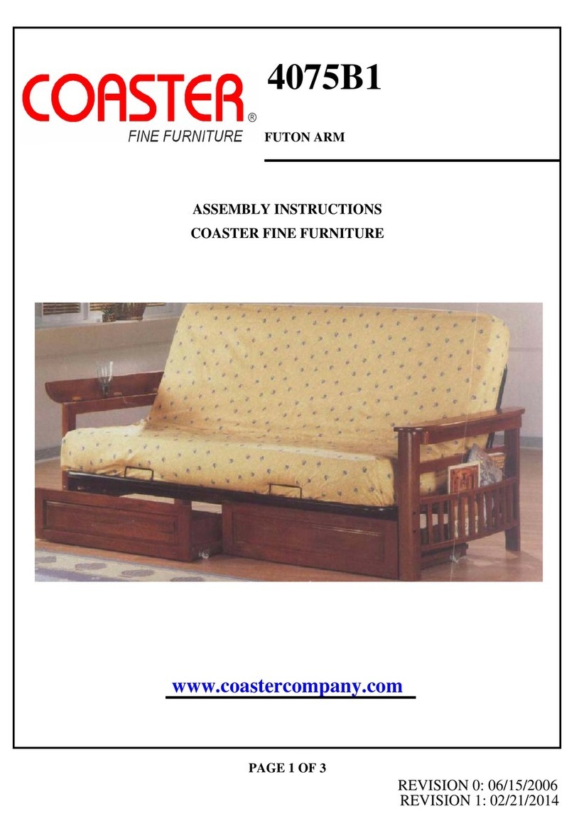 Coaster 4075B1 User manual