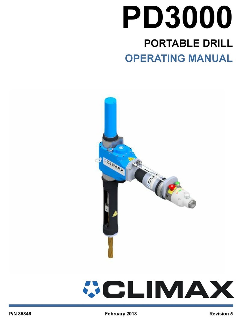 Climax PD3000 User manual