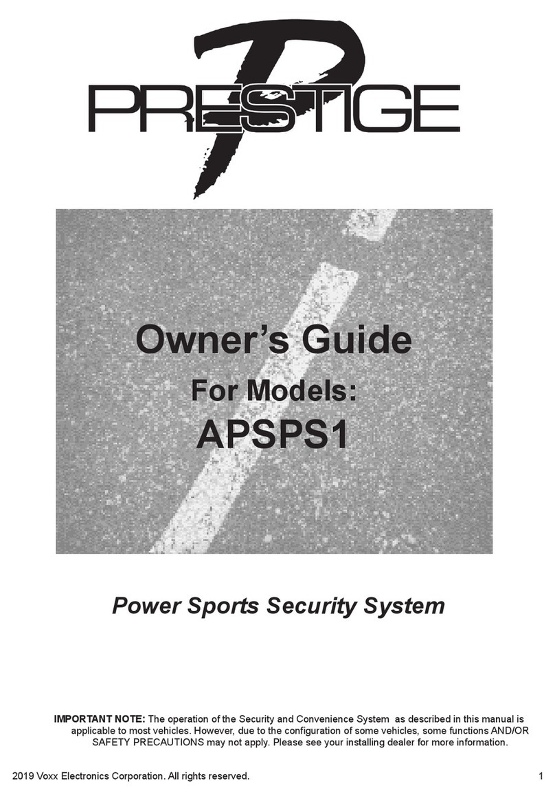 Prestige APSPS1 owner's guide