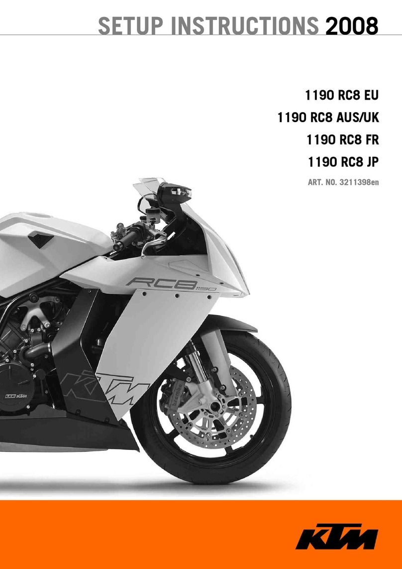 KTM 1190 RC8 EU 2008 Manual