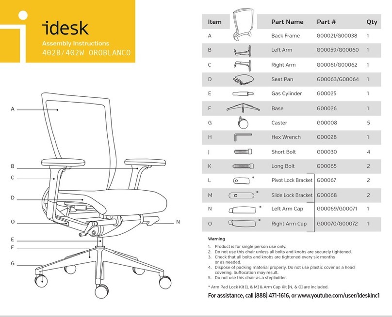 idesk OROBLANCO 402B User manual idesk OROBLANCO 402B User manual