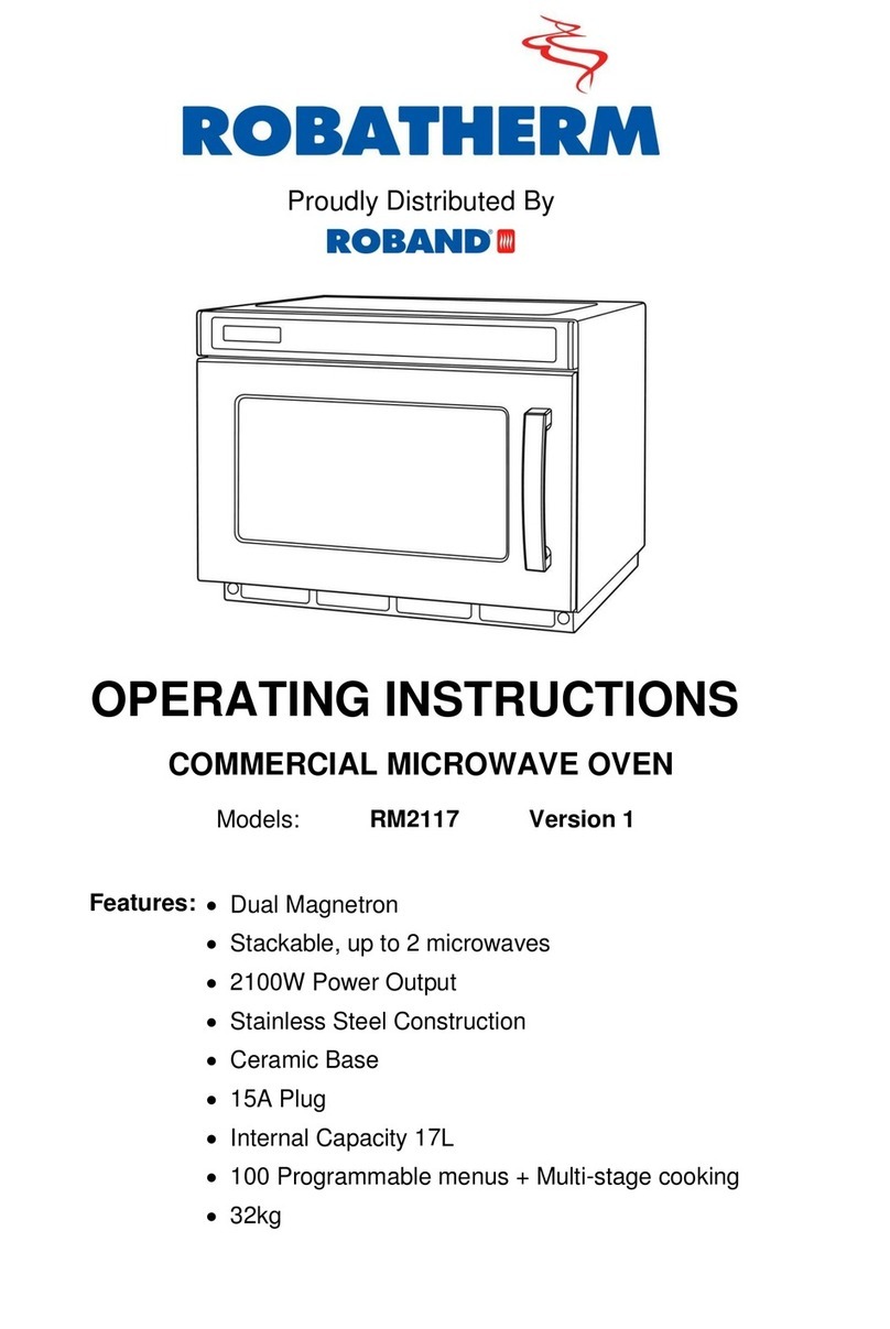 ROBAND Robatherm RM2117 operating instructions