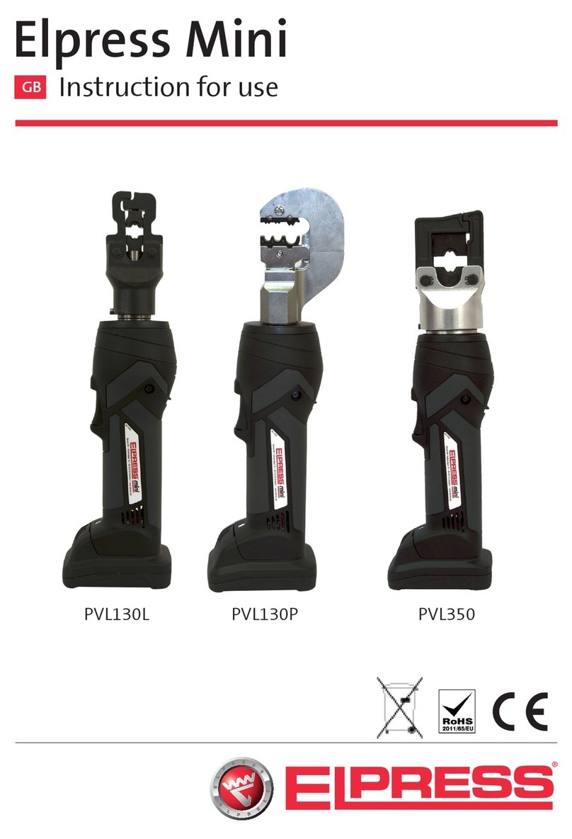 Elpress Mini PVL130L Instructions for use