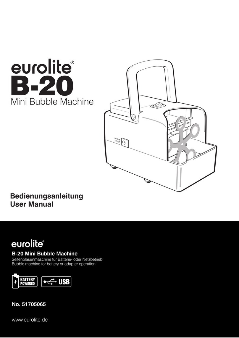 EuroLite B-20 User manual
