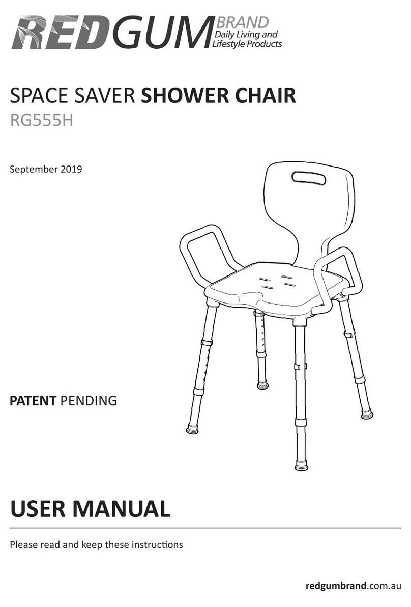 REDGUM Brand SPACE SAVER RG555H user manual