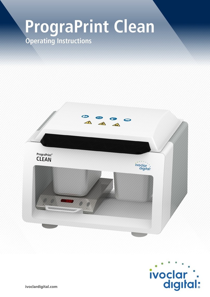 Ivoclar digital PrograPrint Clean operating instructions Ivoclar digital PrograPrint Clean operating instructions
