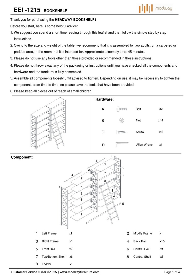 modway EEI-1215 User manual modway EEI-1215 User manual