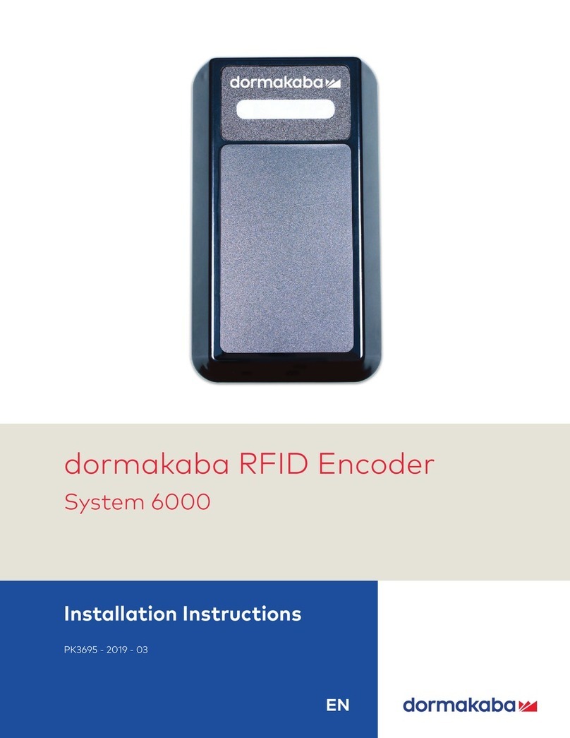 Dormakaba System 6000 installation instructions