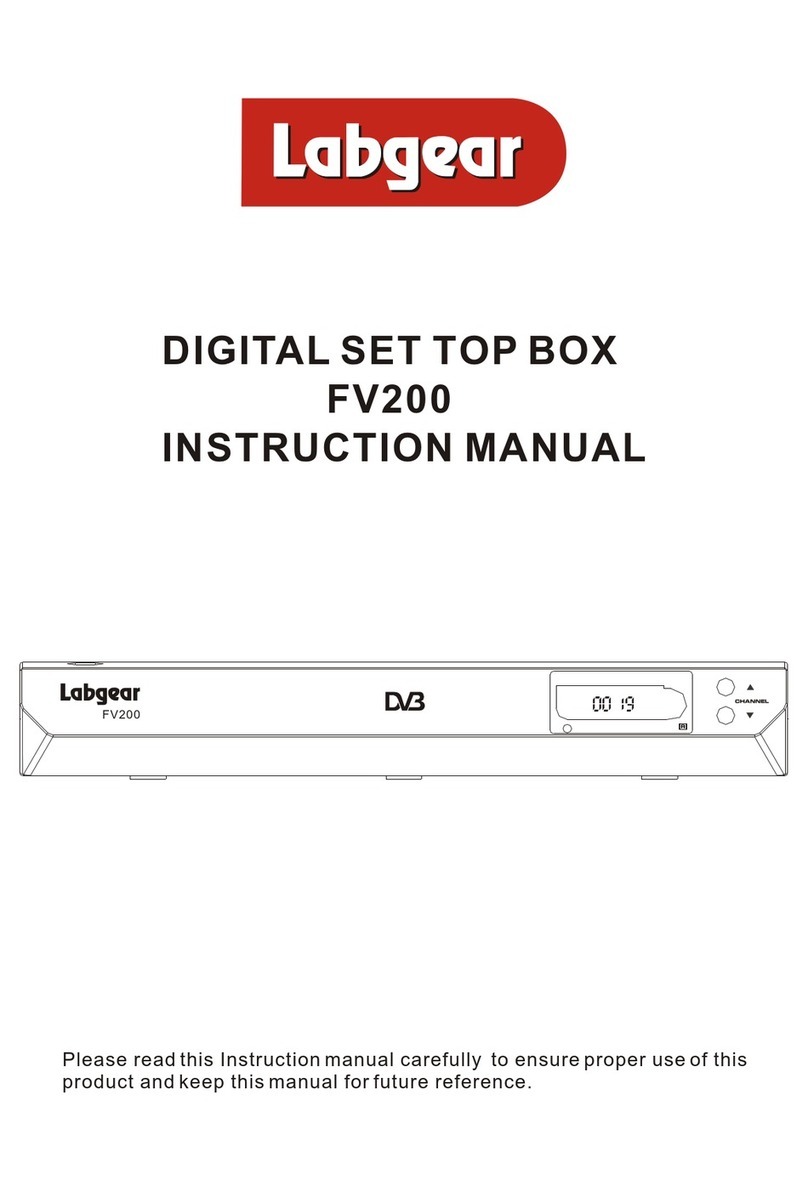 Labgear FV200 instruction manual