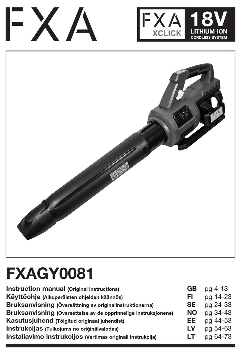 FXA FXAGY0081 User manual