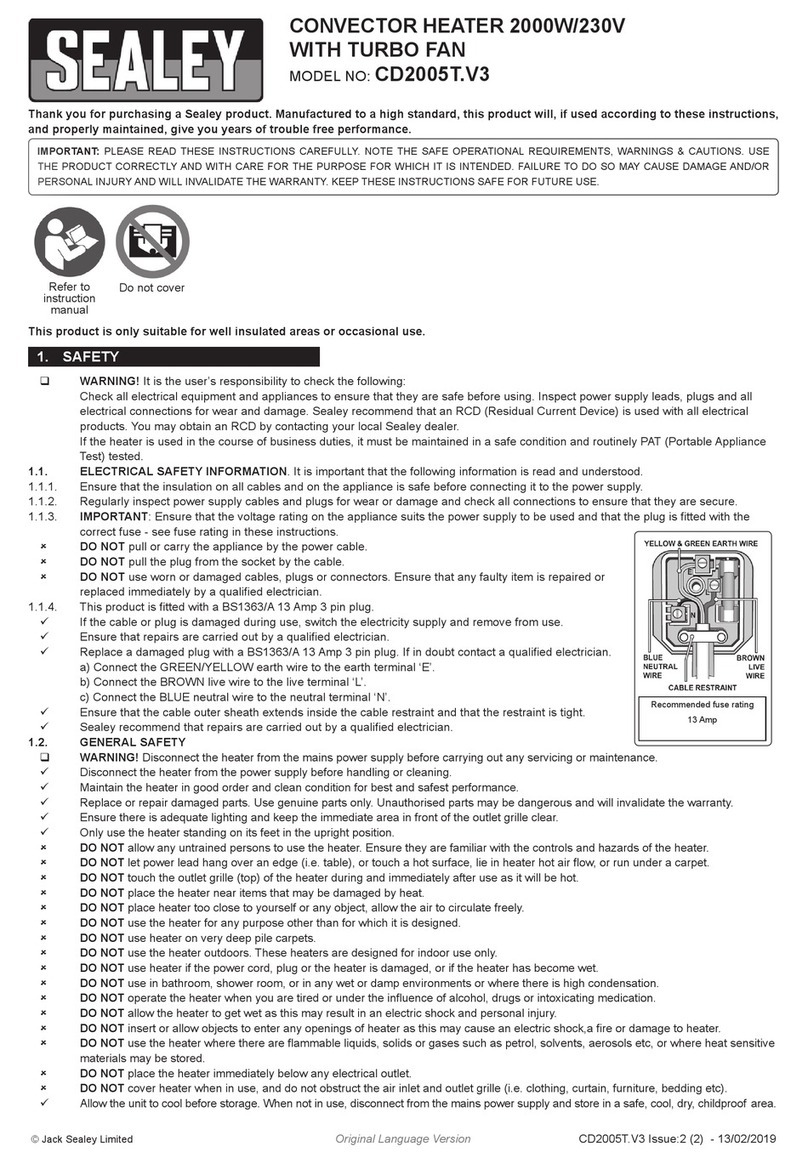 Sealey CD2005T.V3 User manual