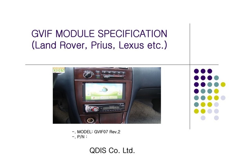 Qdis GVIF07 manual
