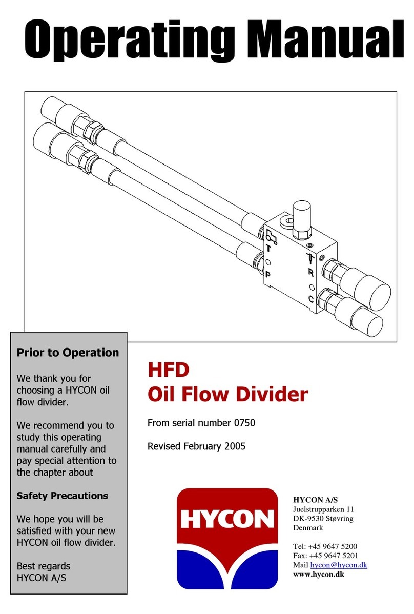 HYCON HFD operating manual