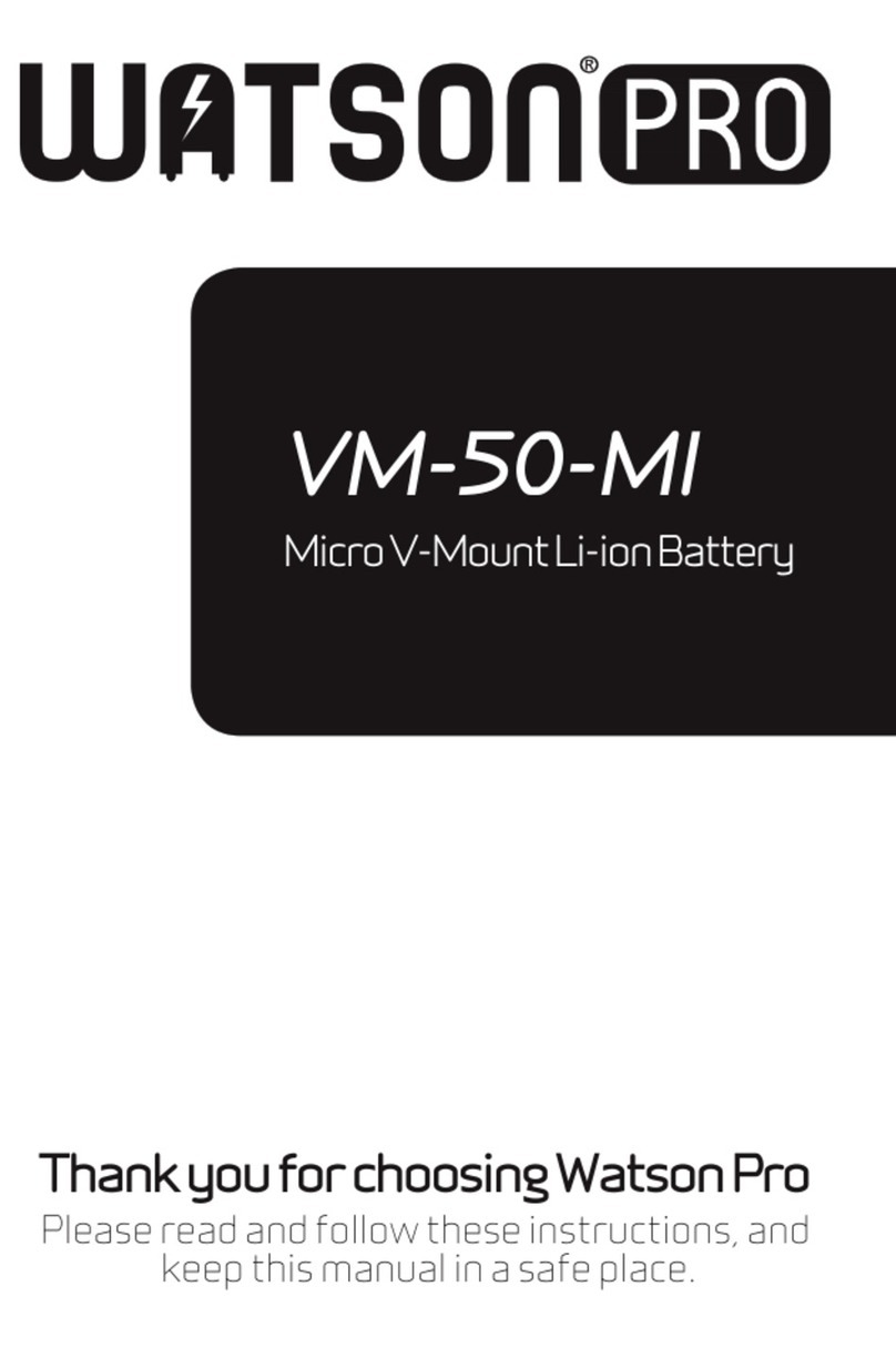 Watson Pro VM-50-MI User manual