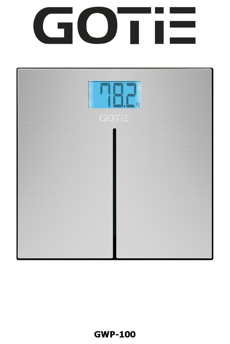 Gotie GWP-100 user manual