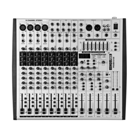 HQ Power PROMIX1212E User manual HQ Power PROMIX1212E User manual