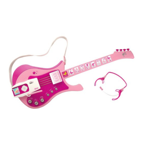 Mattel Barbie Jam with Me BE-644 manual