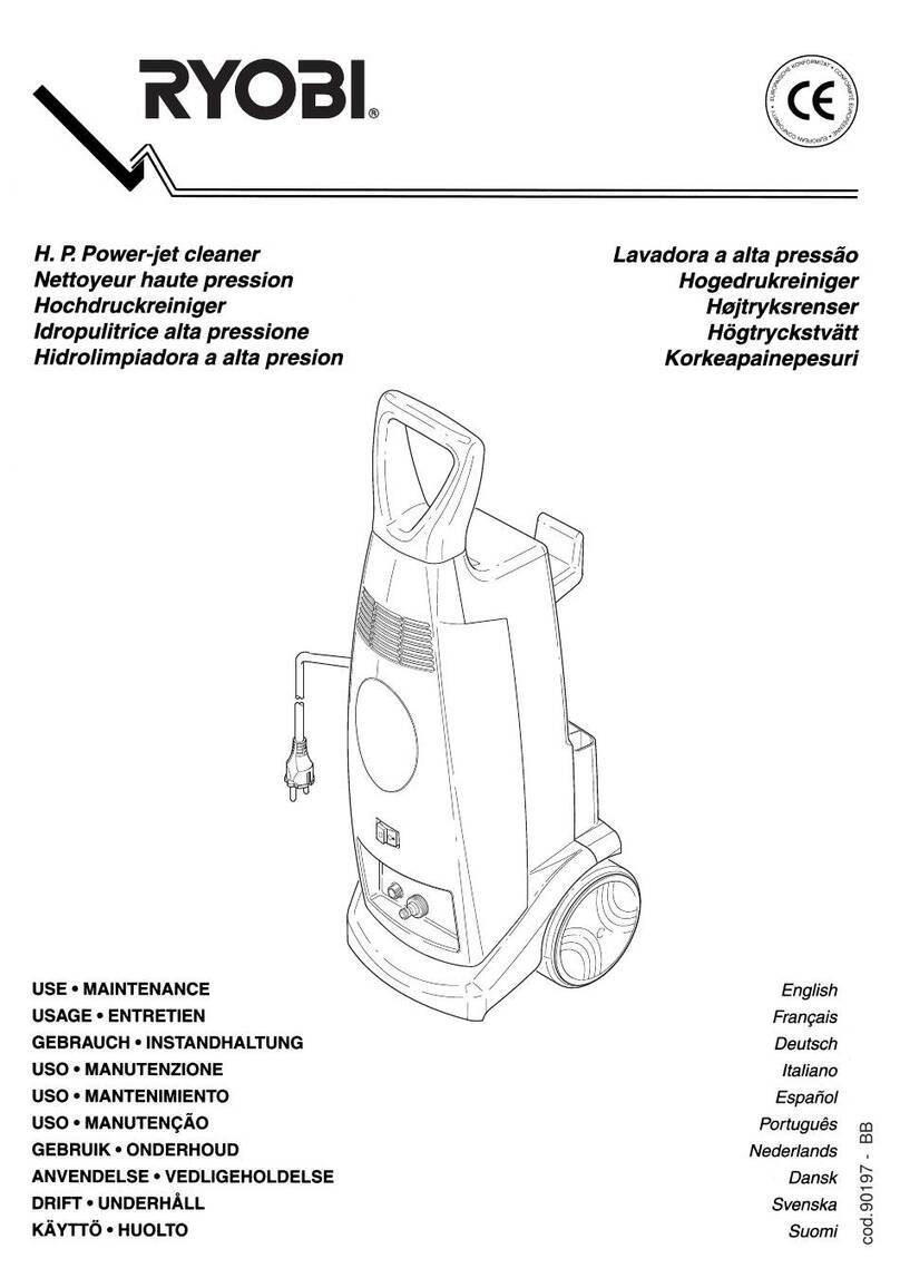 Ryobi EHP-6615 Use & maintenance