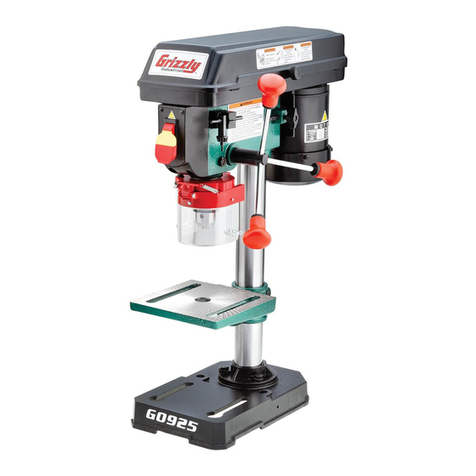 Grizzly G0925 User manual