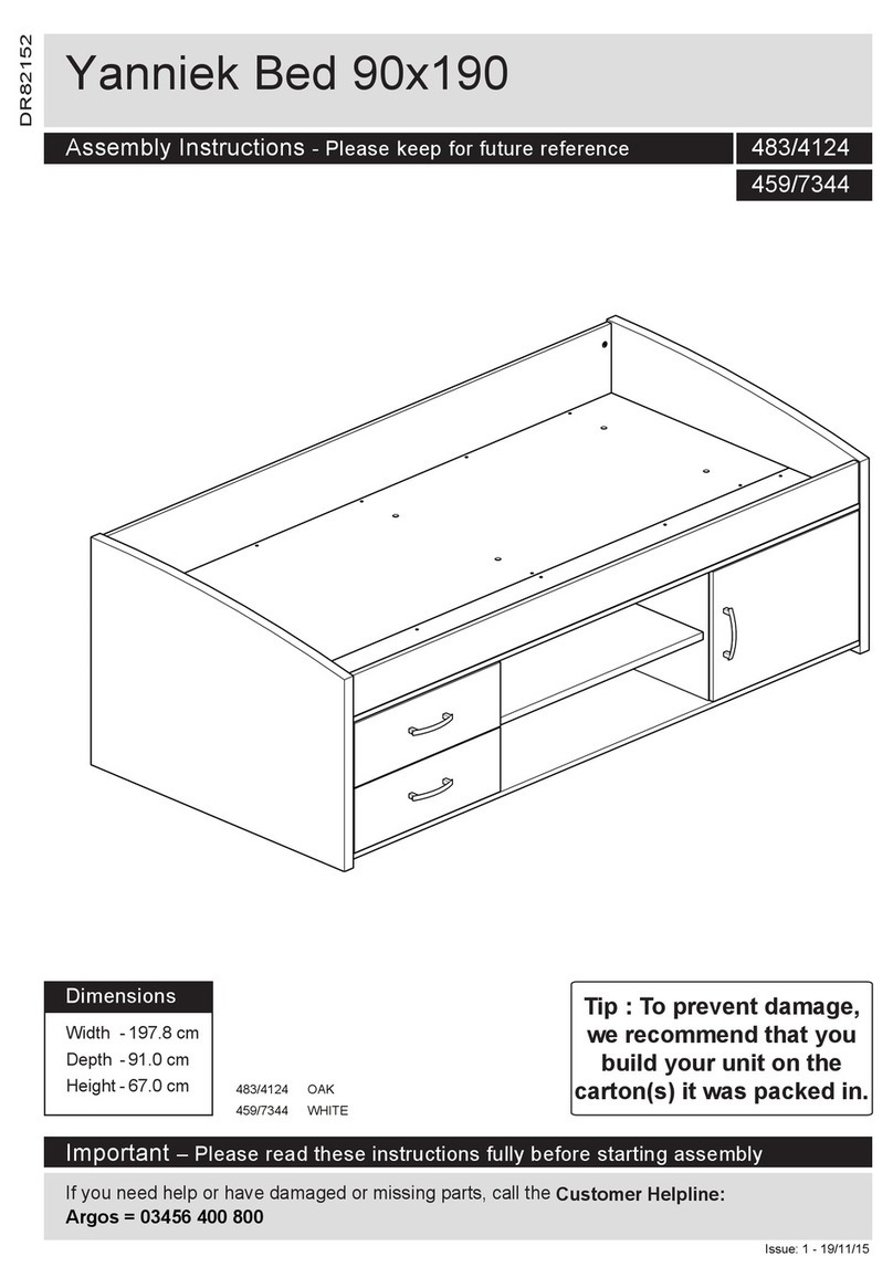 Argos Yanniek 483/4124 User manual