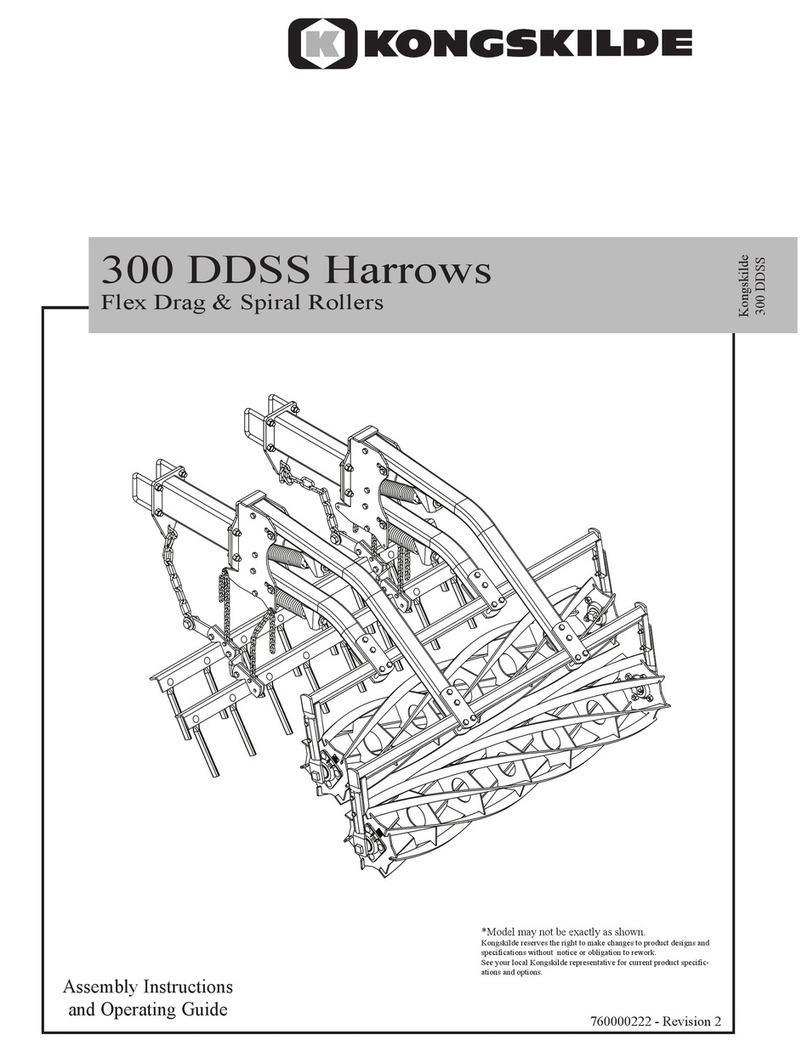 Kongskilde 300 DDSS User manual