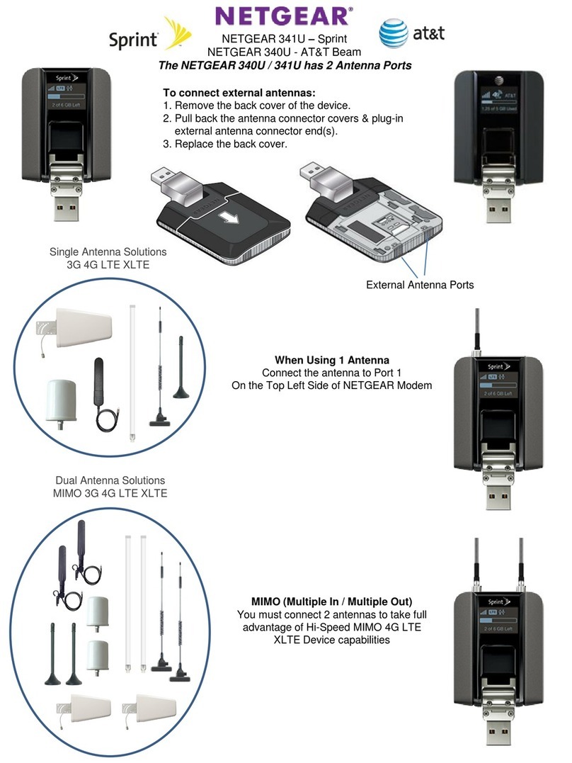 NETGEAR 341U User manual