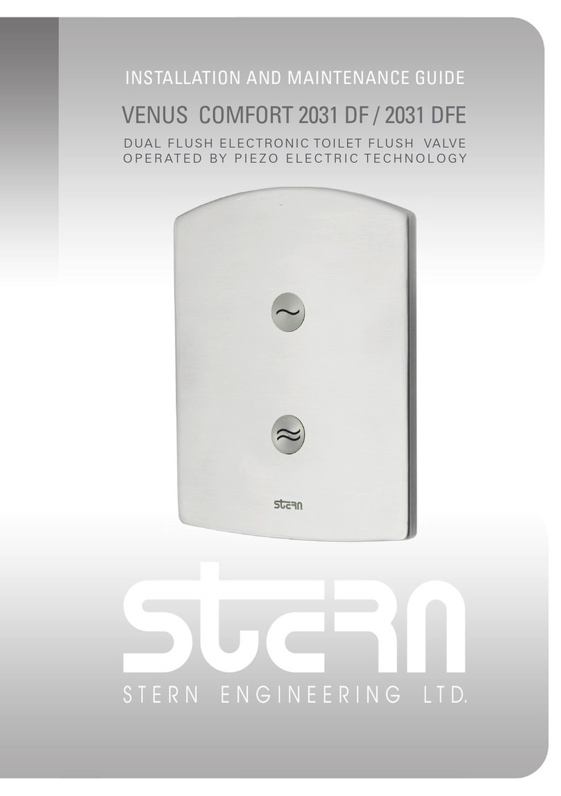 Stern VENUS COMFORT 2031 DF Installation and maintenance guide