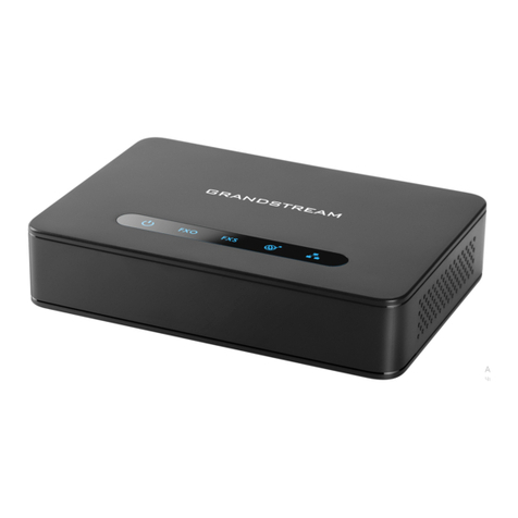 Grandstream Networks HT8 Series User manual