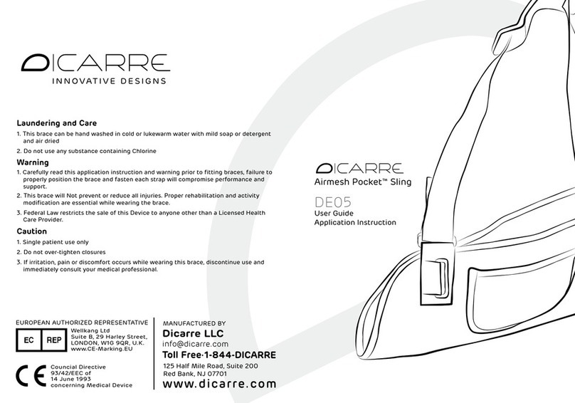 Dicarre Airmesh Pocket DE05 user guide