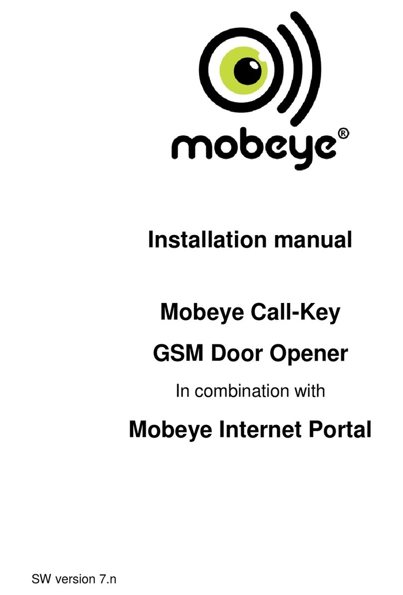 Mobeye Call-Key installation manual