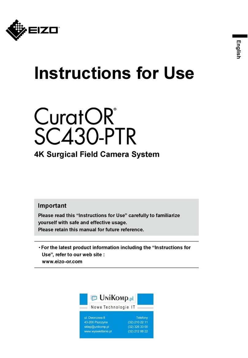 Eizo CuratOR SC430-PTR User manual
