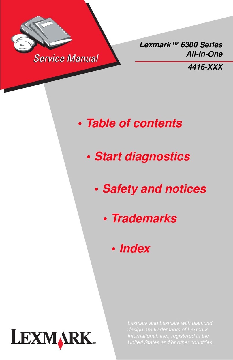 Lexmark 6300 Series User manual