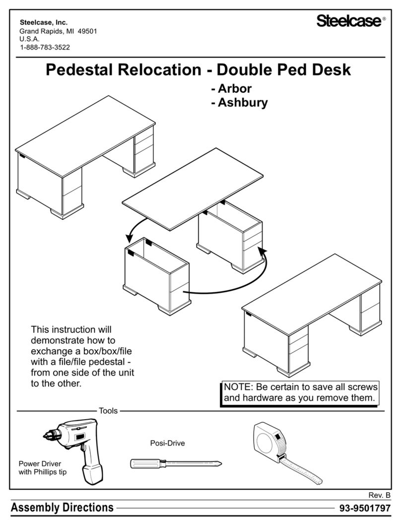 Steelcase Arbor Assembly Directions