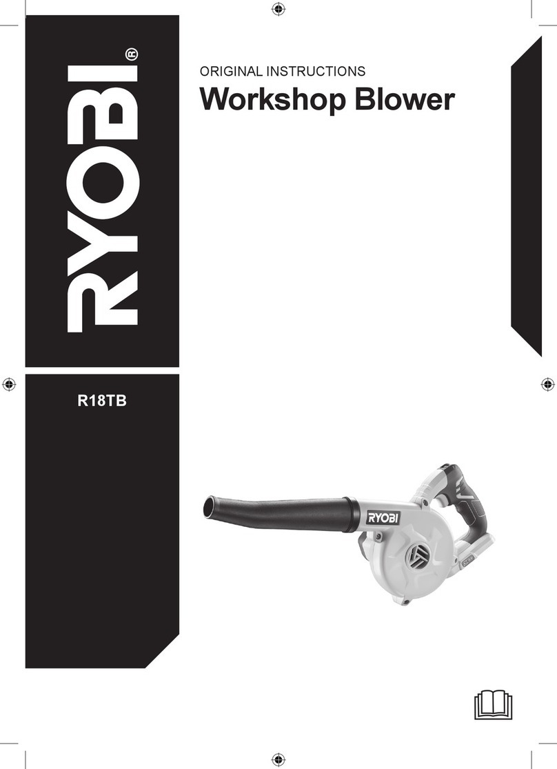 Ryobi R18TB Original instructions