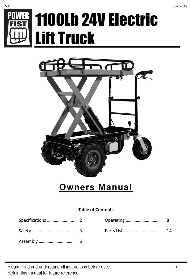 Power Fist 8825796 owner's manual