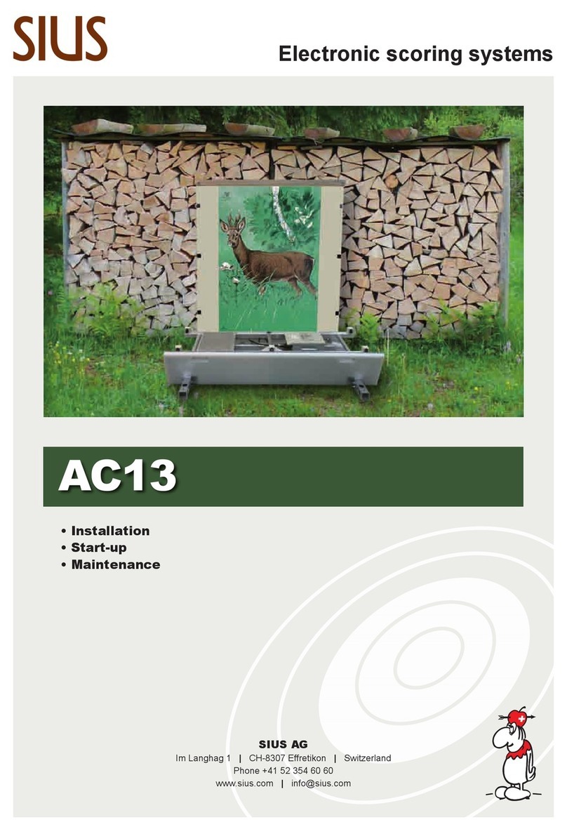 SIUS AC13 Installation start-up maintenance